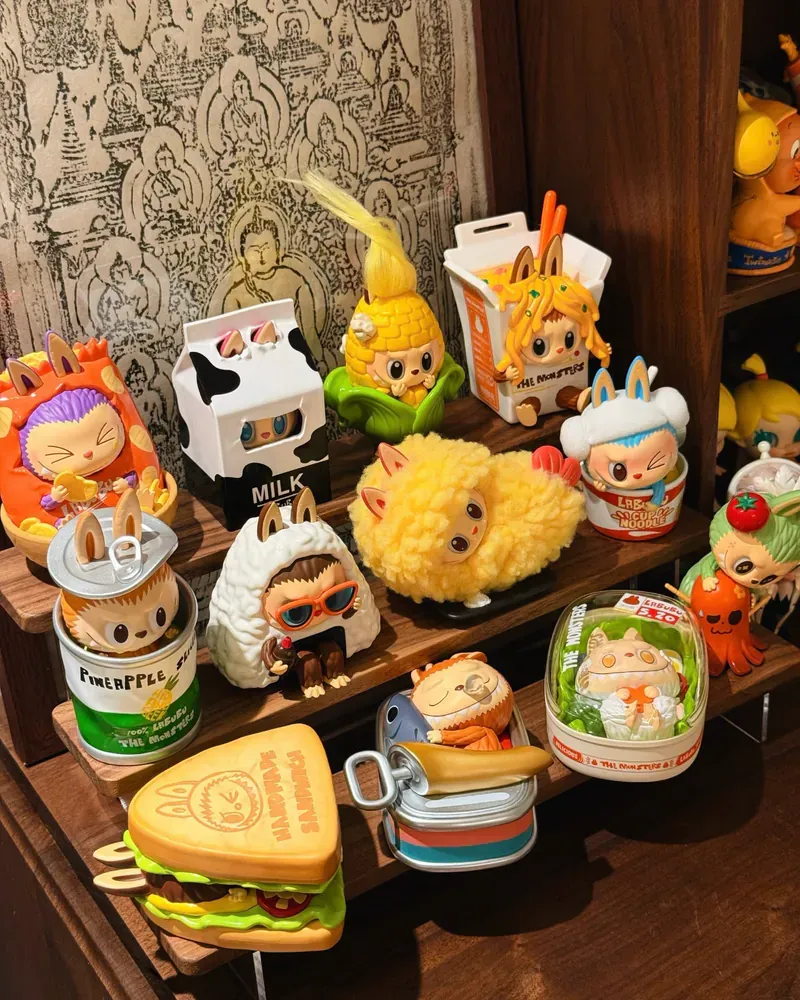 POPMART泡泡瑪特 THE MONSTERS x 怪味便利店系列LABUBU盲盒手辦禮物