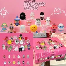 POPMART泡泡瑪特 CRYBABY怪獸的眼淚手辦哭娃盲盒擺件潮流公仔禮物