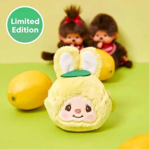 韓國 MONCHHICHI 蒙奇奇 檸檬 Chimutan 臉型收納包吊飾