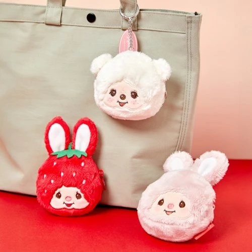 韓國 MONCHHICHI 蒙奇奇 Friends 臉型收納包吊飾 3款任選