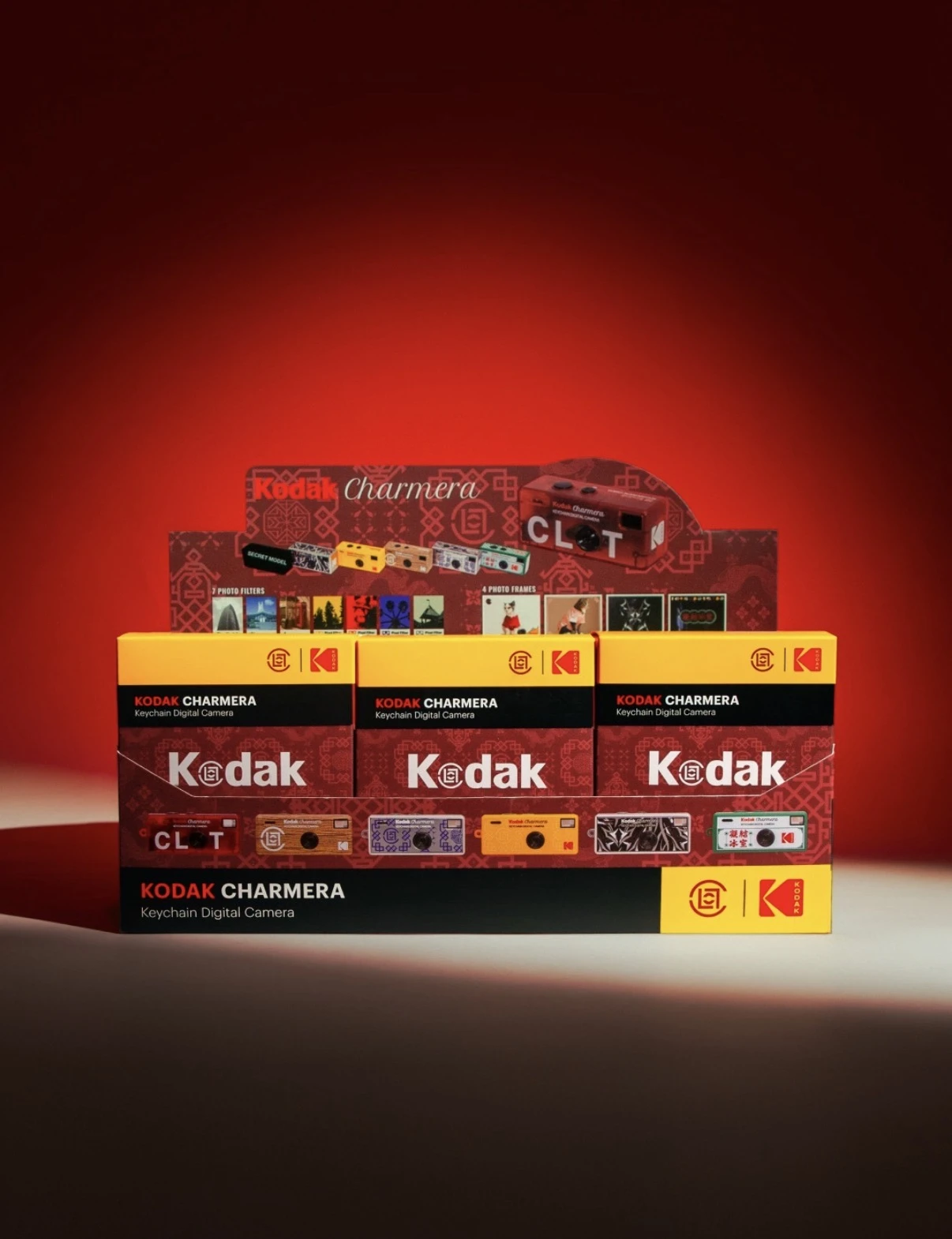 CLOT × KODAK Charmera鑰匙圈數位相機盲盒
