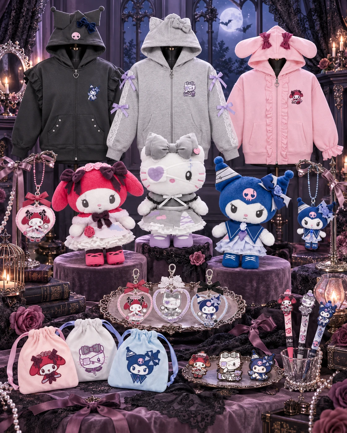 USJ × Sanrio 2026 萬聖節 Hello Kitty・美樂蒂・酷洛米限定周邊