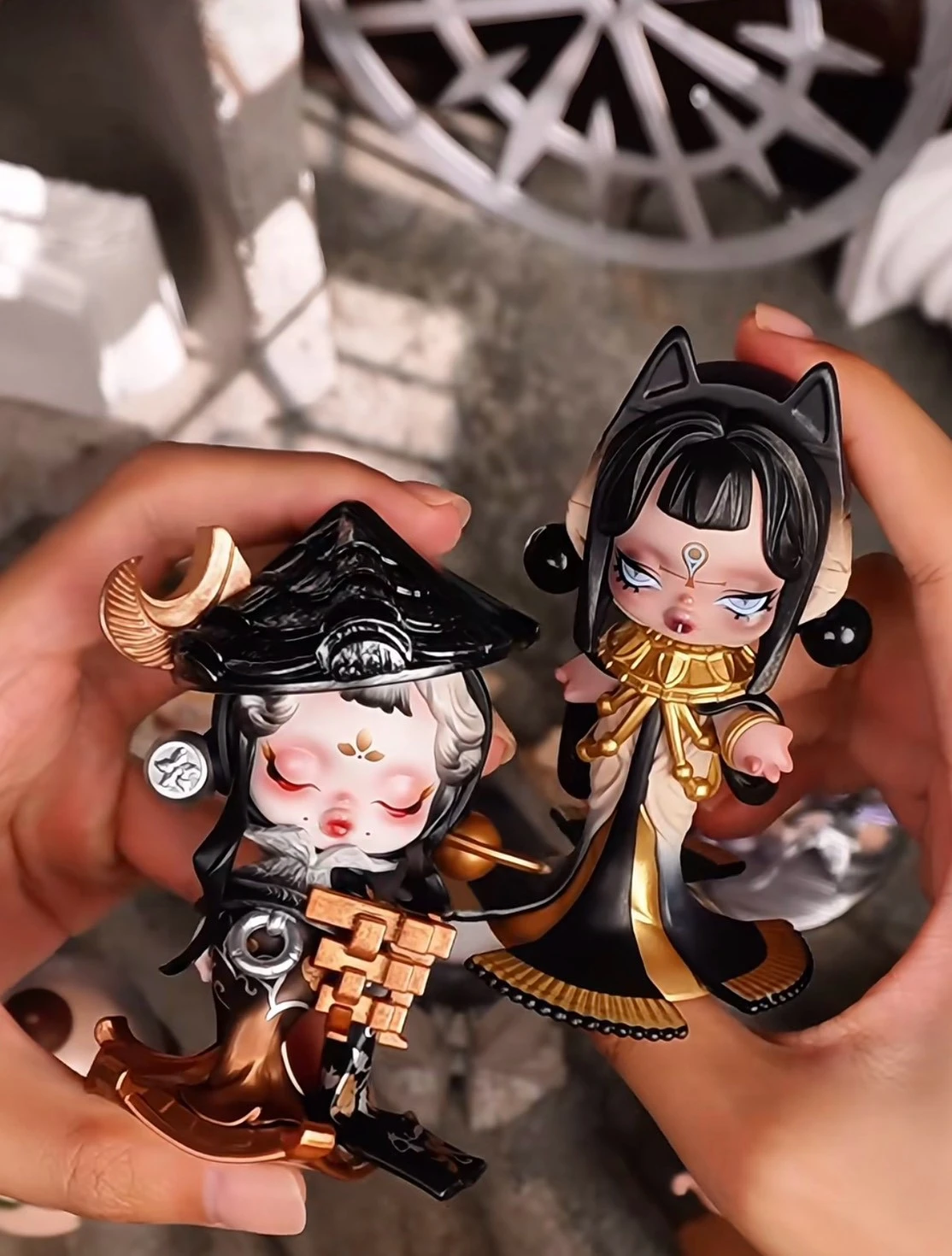 POPMART泡泡瑪特SKULLPANDA時間的築所系列周邊