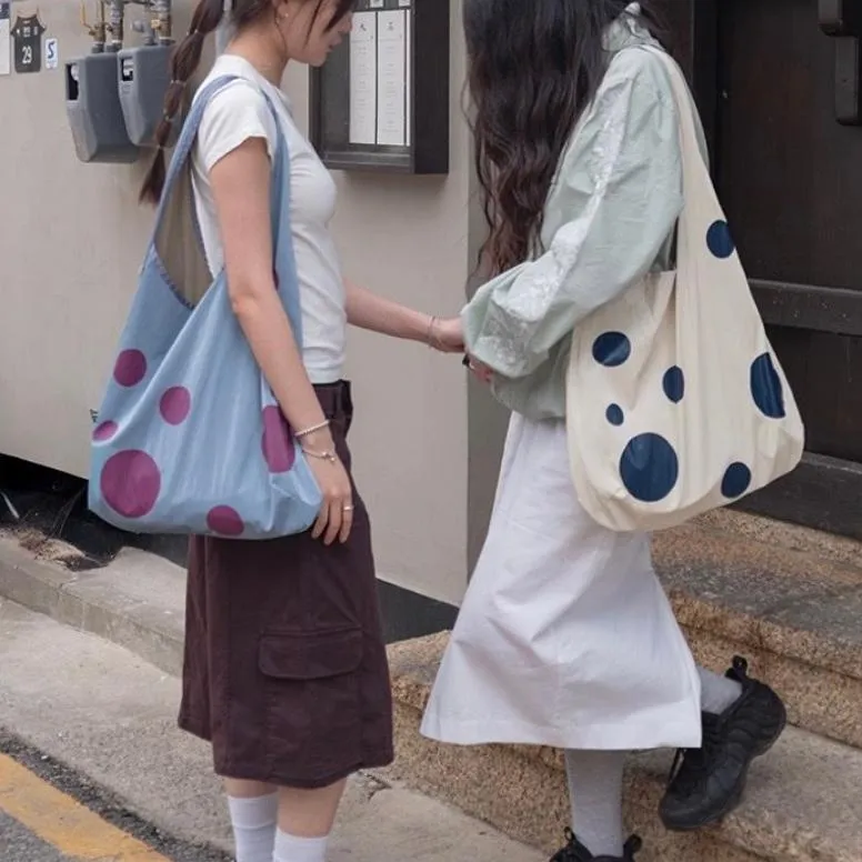[預購] 韓國ACOC圓點印花輕便型托特包 dot bubble 多色 代購
