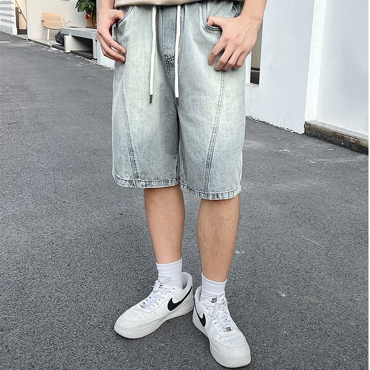 【Jorts復古街頭風暴】美式水洗寬鬆牛仔短褲｜率性演繹潮流新態度