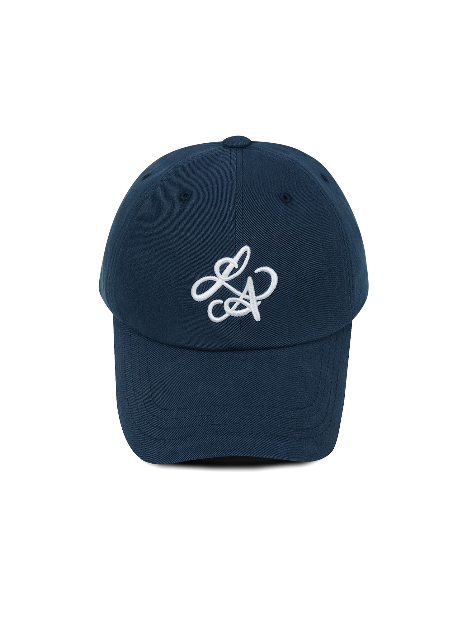 LINAVENUE LA 系列 刺繡棉質棒球帽 Navy