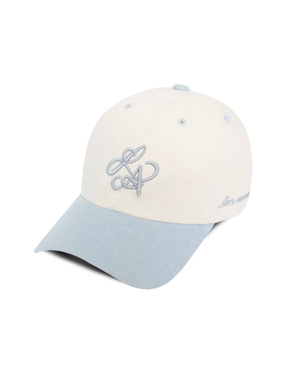Linavenue LA 系列 撞色拼接棒球帽 Skyblue&Cream