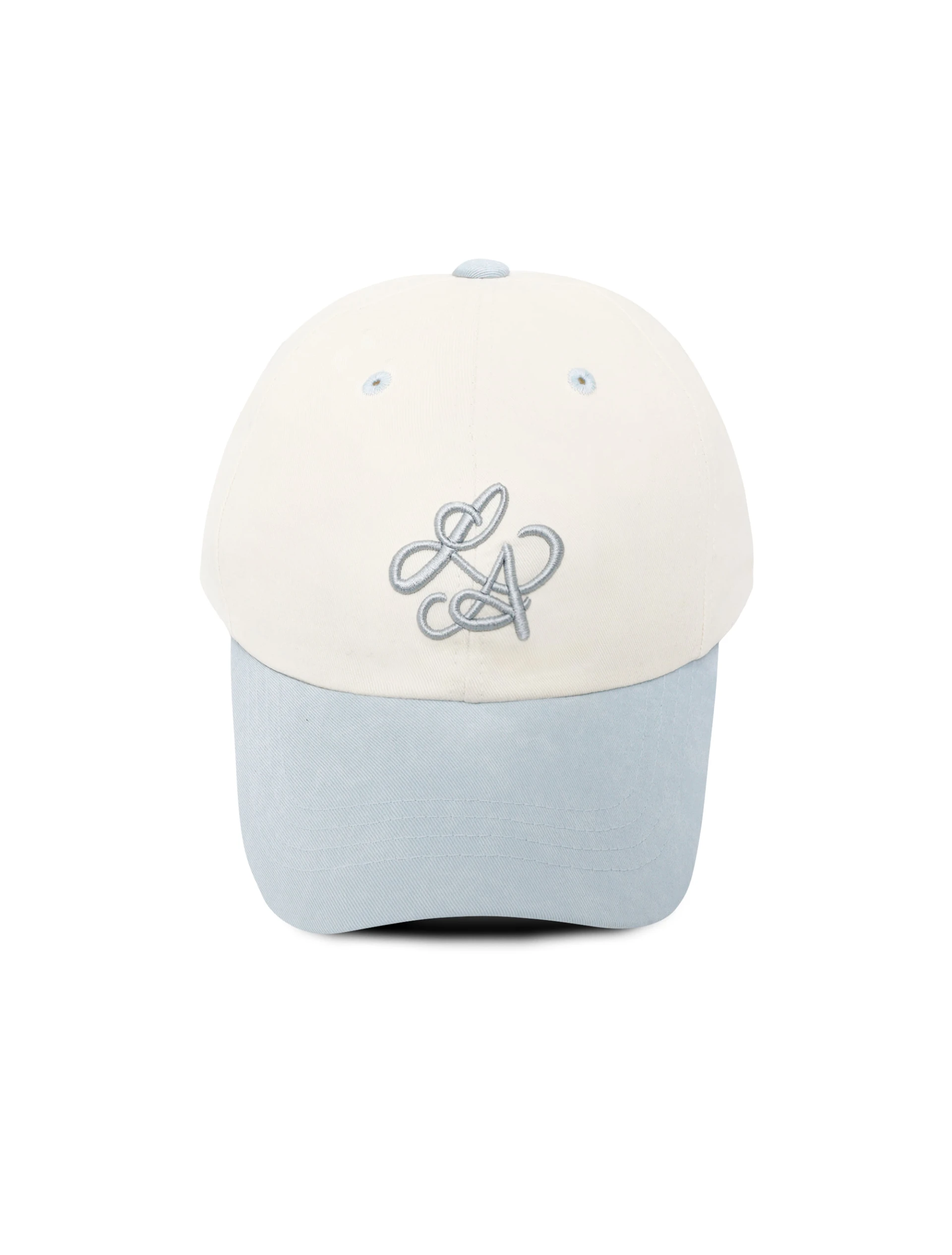 Linavenue LA 系列 撞色拼接棒球帽 Skyblue&Cream