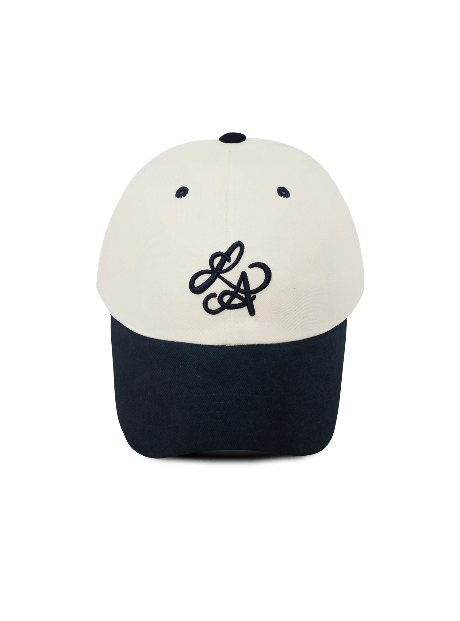 Linavenue LA 系列 撞色拼接棒球帽 Navy&Cream
