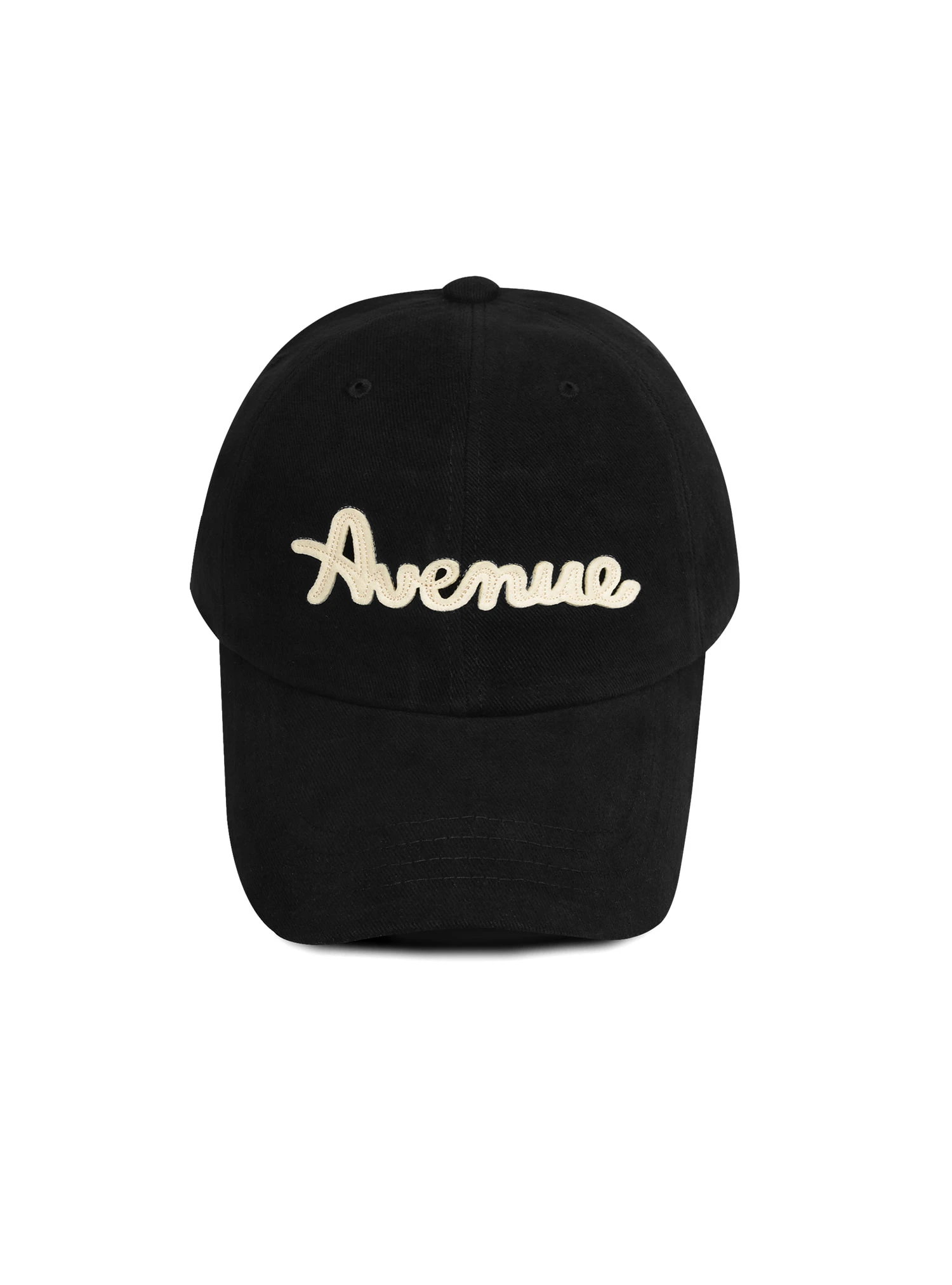 Linavenue Avenue系列毛氈棒球帽 Black