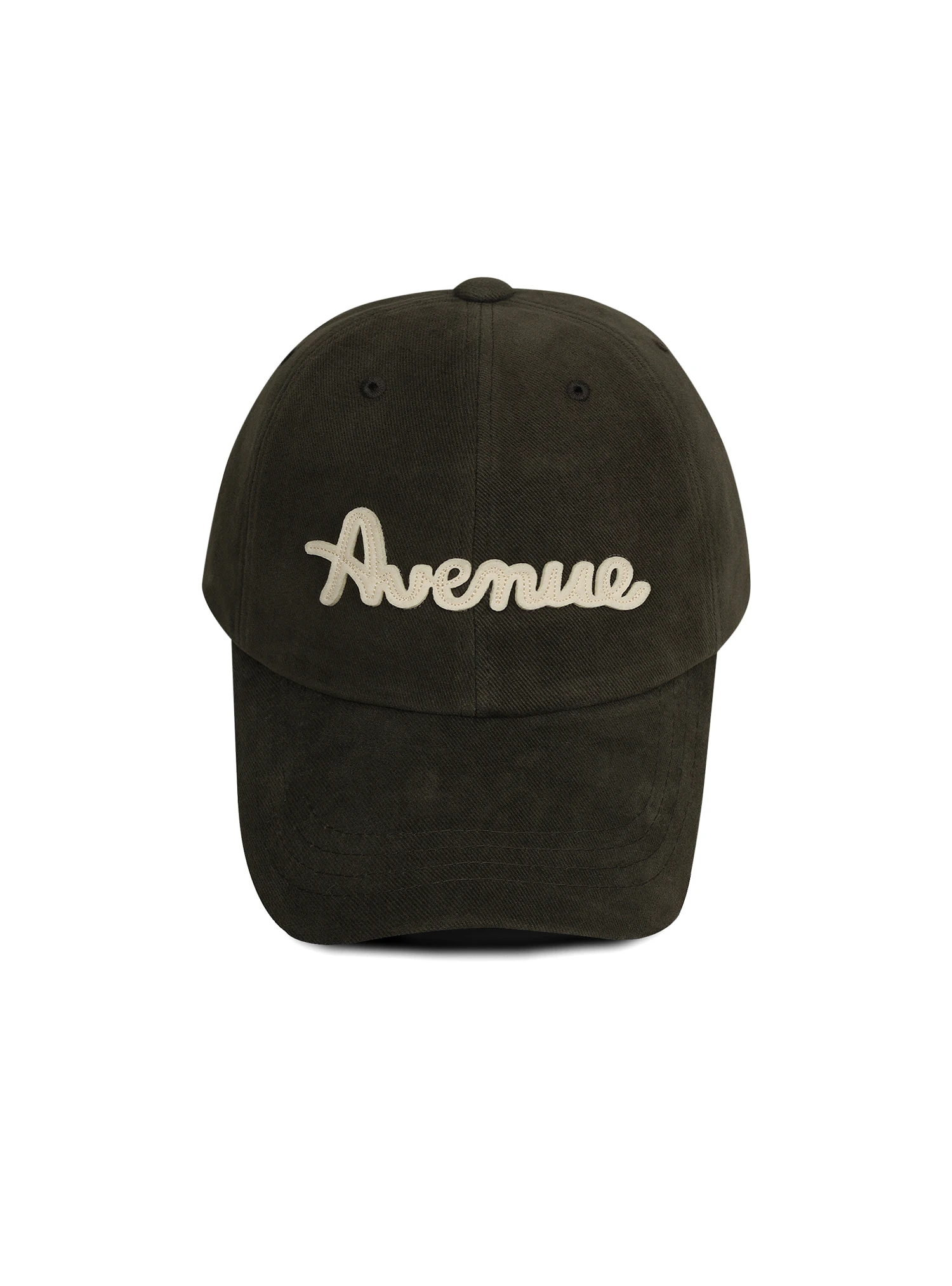 Linavenue Avenue系列毛氈棒球帽 Khaki