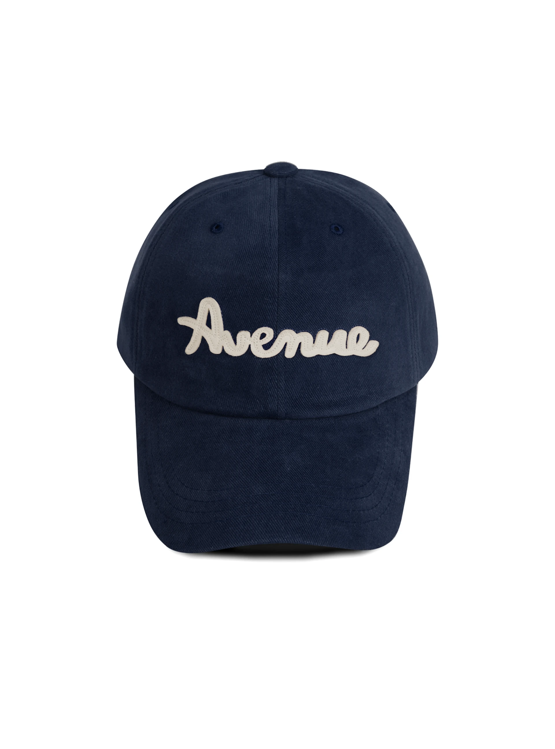 Linavenue Avenue系列毛氈棒球帽 Navy