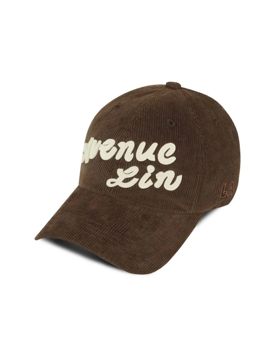 LINAVENUE Avenue系列 燈芯絨棒球帽 Brown