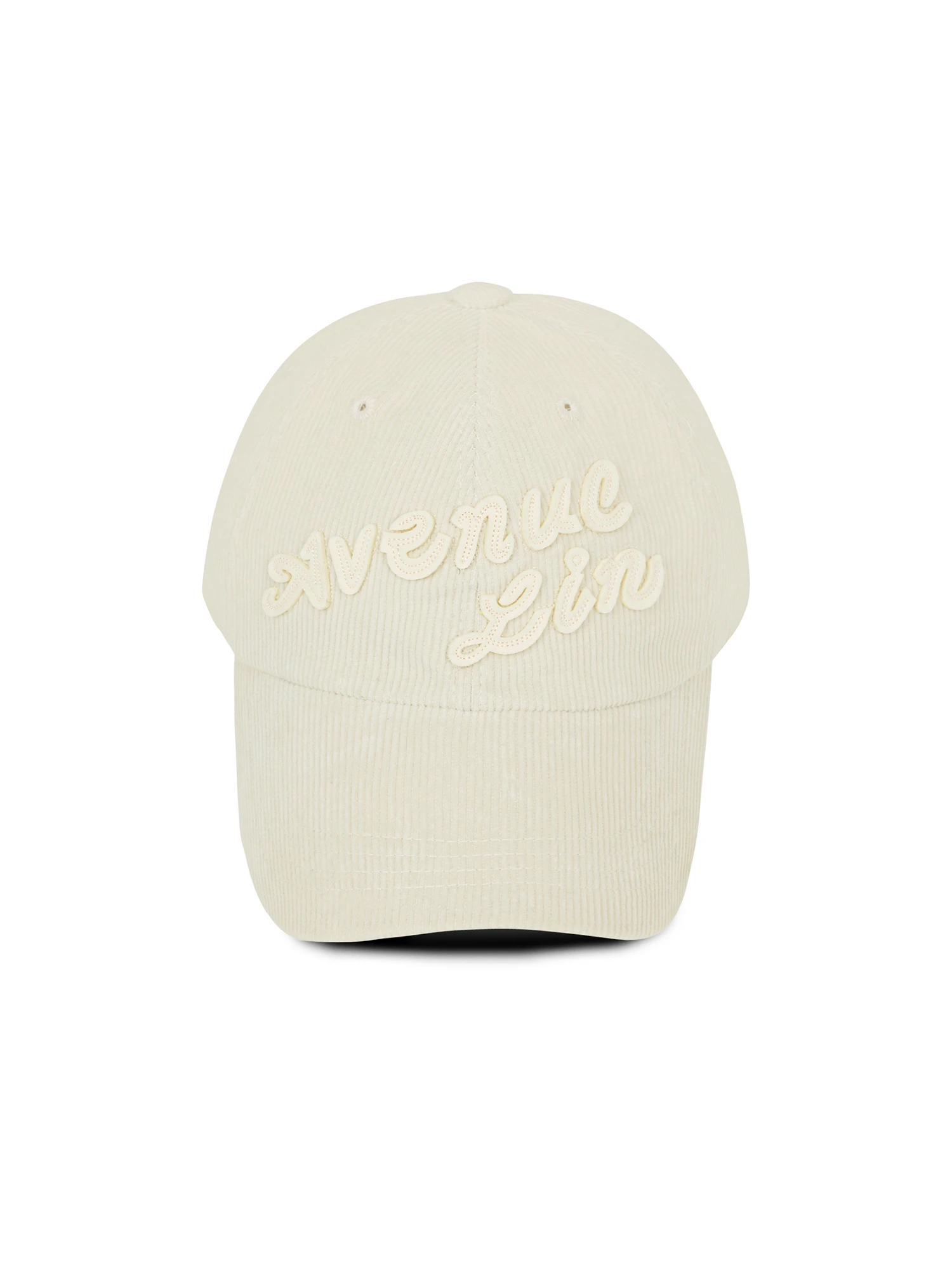 LINAVENUE Avenue系列 燈芯絨棒球帽 Cream