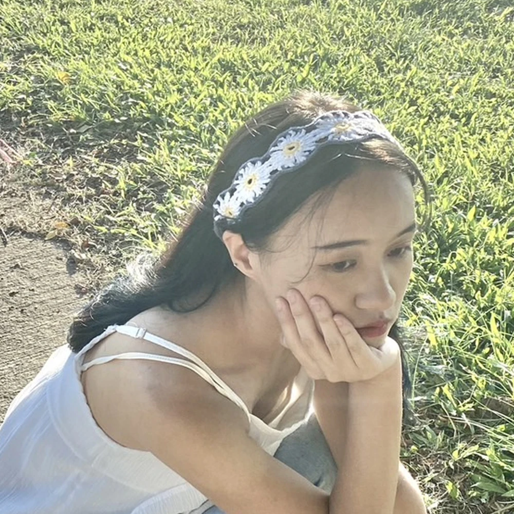 髮帶系列｜雛菊髮帶 ꕤ
