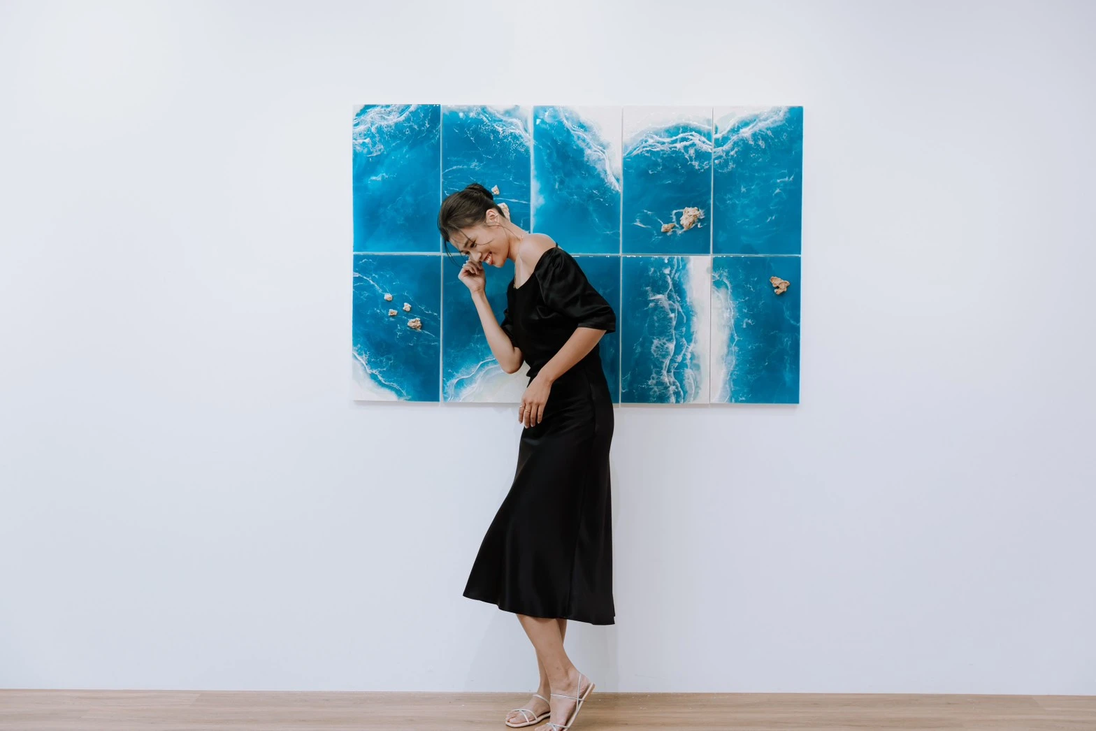 [法國國際廣播電台] 巴黎羅浮宮卡廬瑟當代藝術國際展 台灣藝術家謝昀庭《怕海》魅力十足