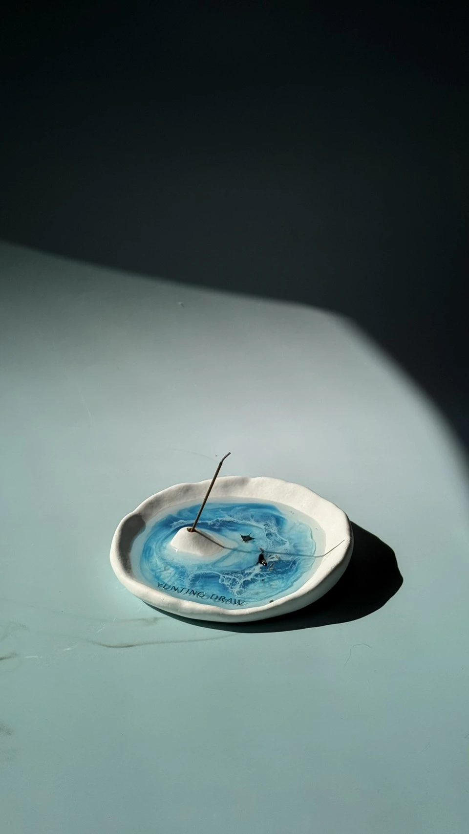 慢息．海浪線香盤