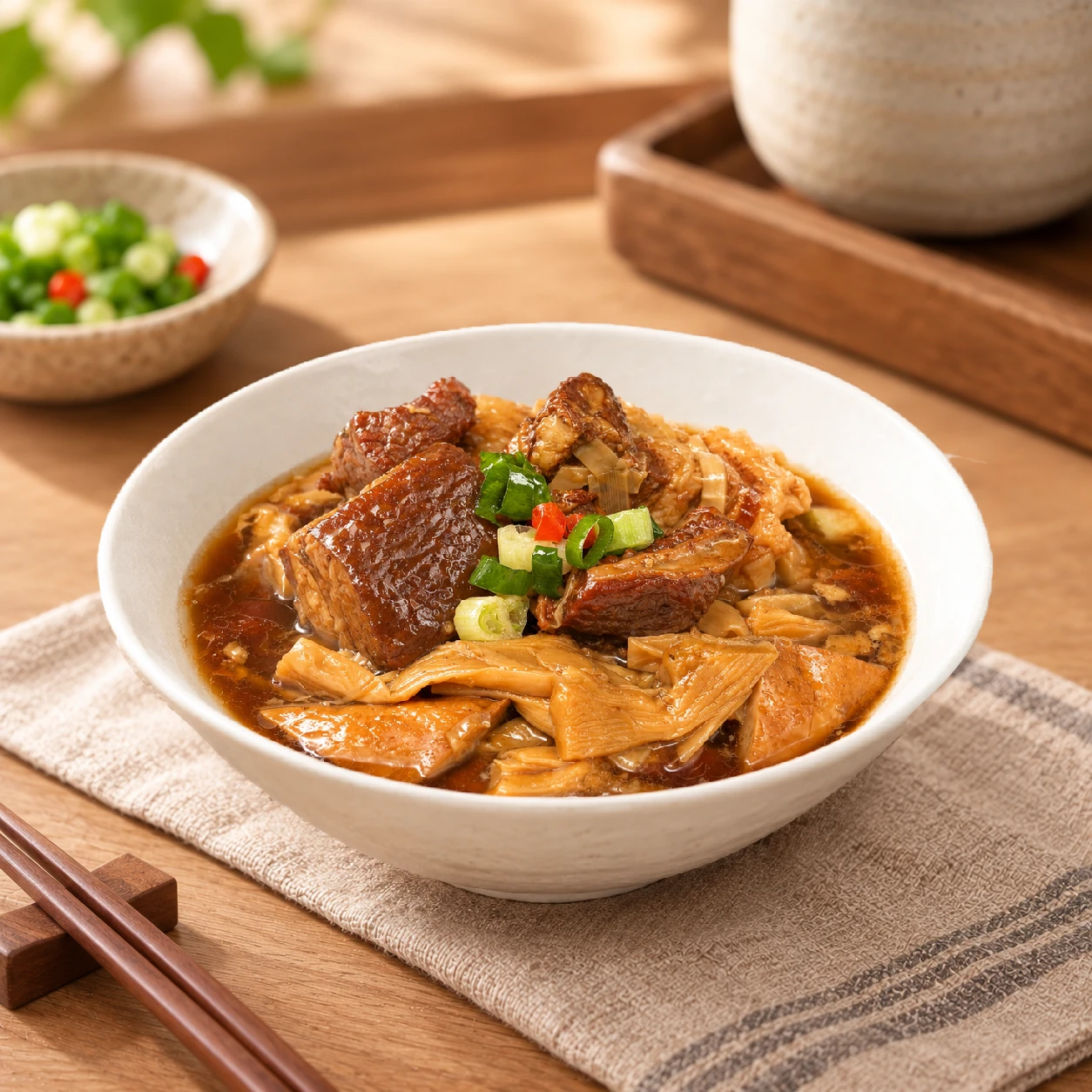 【筍香醬滷肉】350g