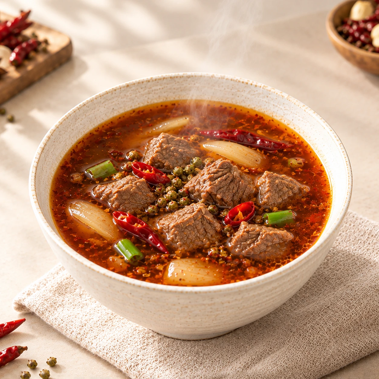 【麻辣牛肉湯】500g
