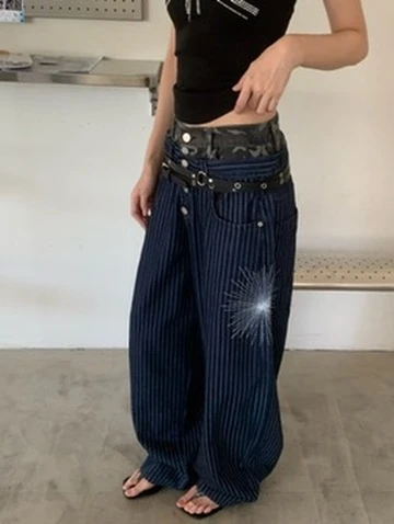 LYLO KR選品｜S08 CARGO STRIPE 迷彩條紋褲