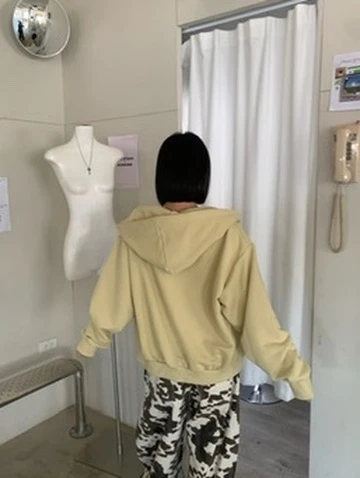 LYLO KR選品｜S09 CURSIVE JACKET 草寫字母外套_黃