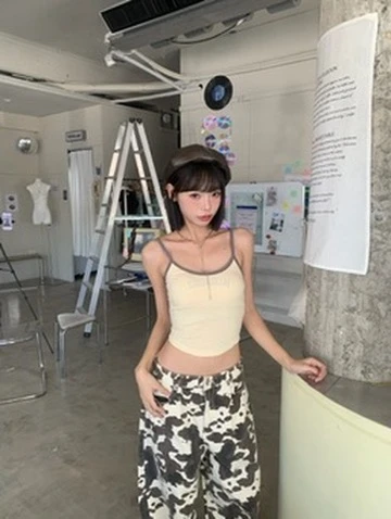 LYLO KR選品｜S23 Dual Tone Bra 雙色撞色BRA TOP_黃