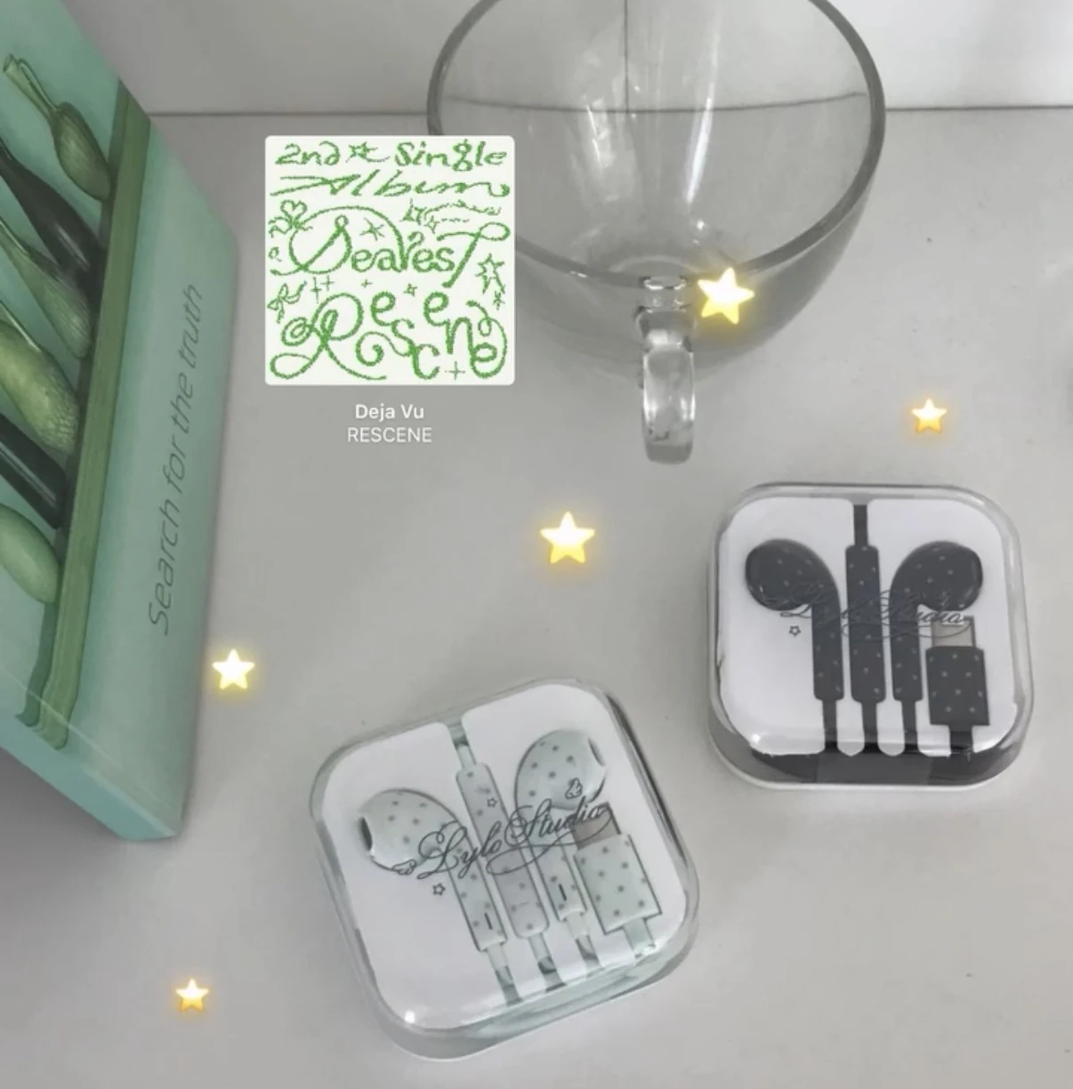 品牌有線耳機_黑/綠