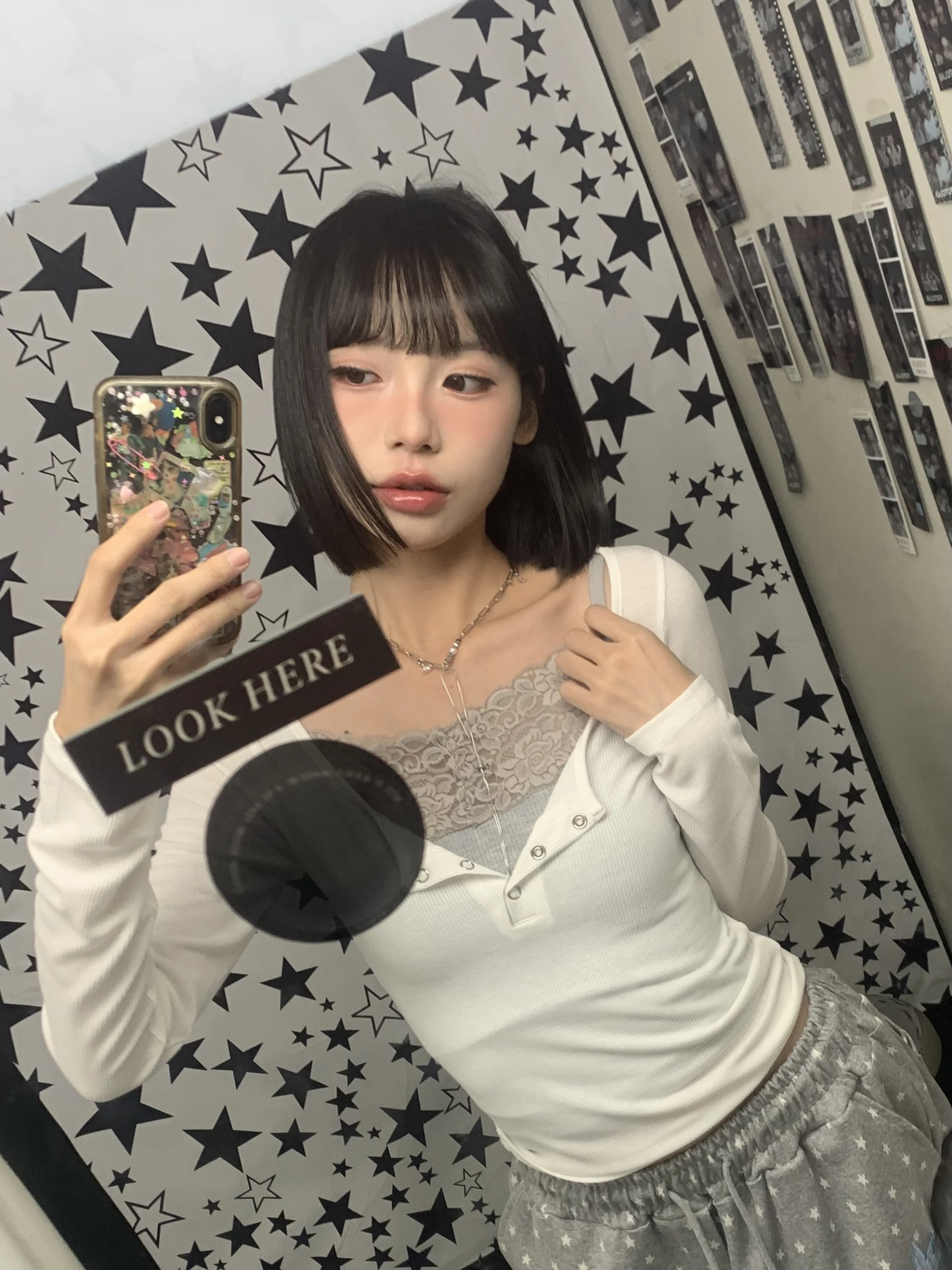 LYLO KR選品｜S01 LUNE FIT 修身排扣上衣＿白