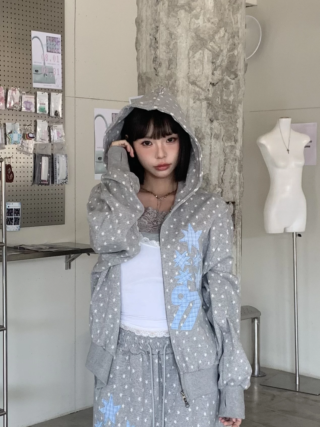 LYLO KR選品｜S04  ÉTOILE JACKET 星耀外套_灰
