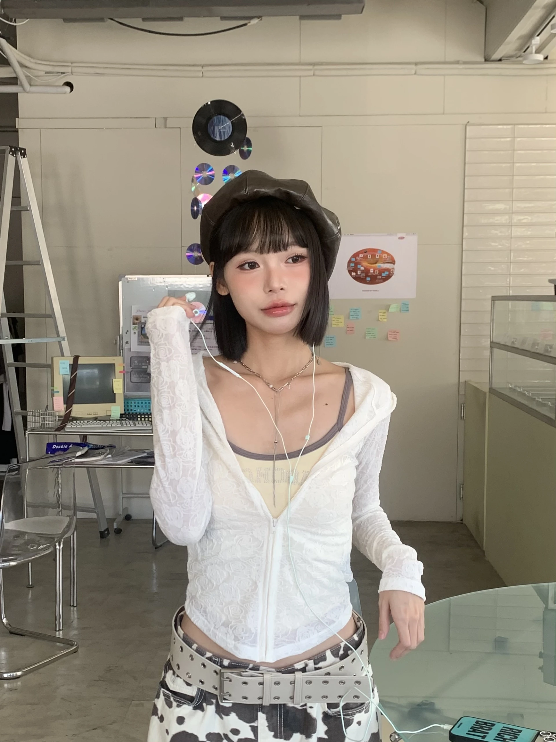 LYLO KR選品｜S06 MUSE JACKET 蕾絲外套_白