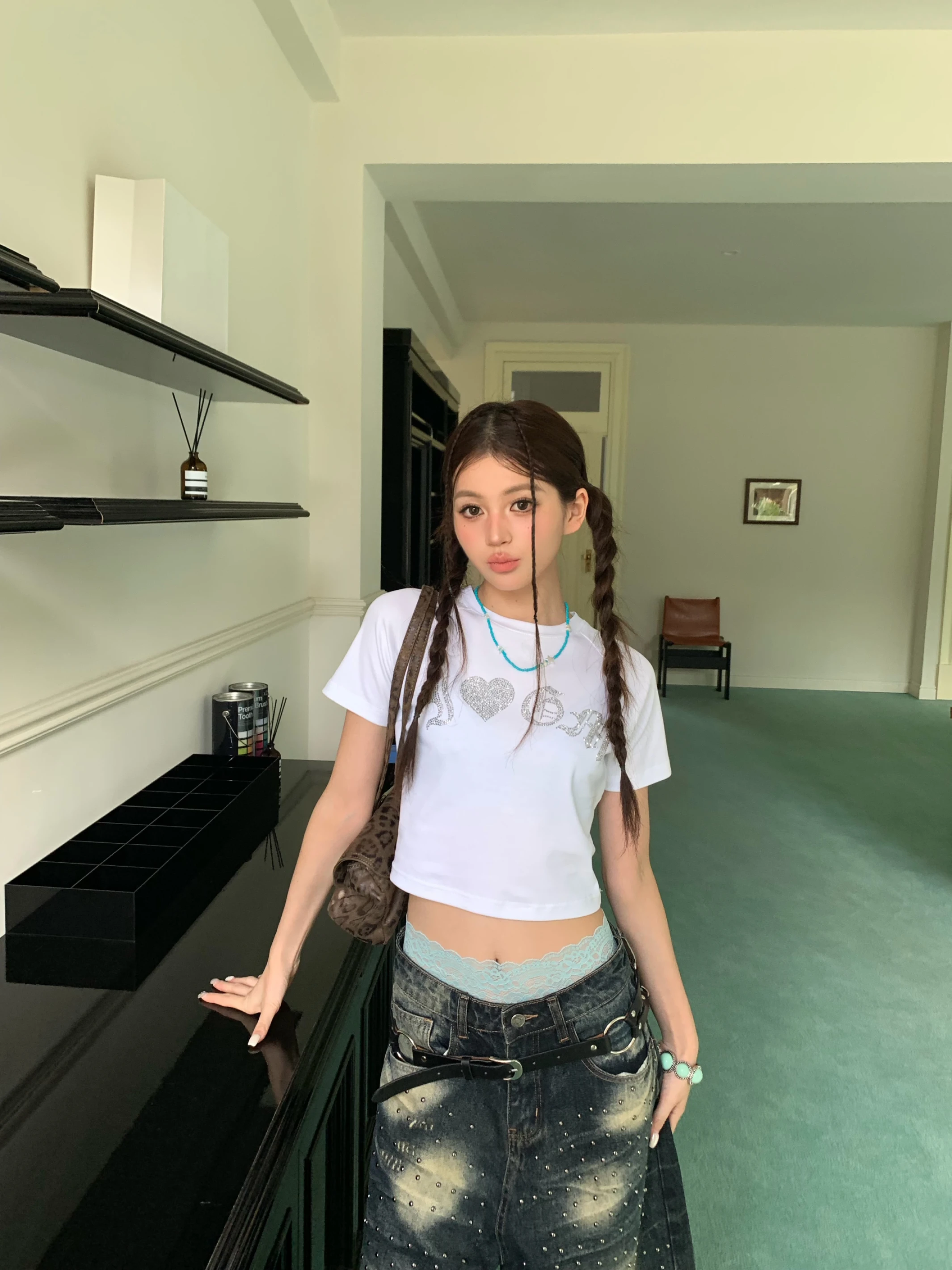 I🖤GM GEM TOP _白