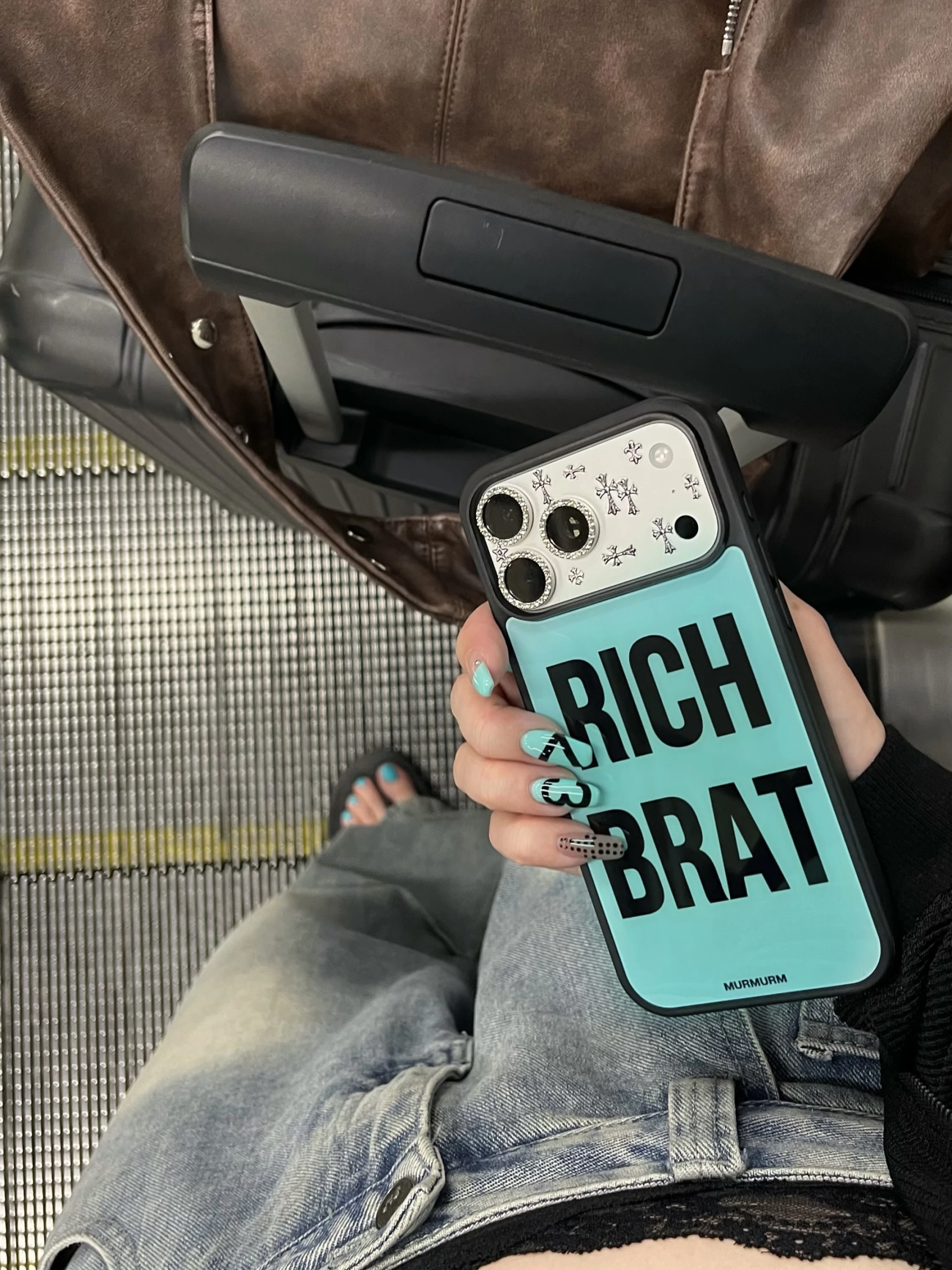 Ｍurmurm ｜RICH BRAT 磁吸全包軟殼 手機殼_薄荷綠