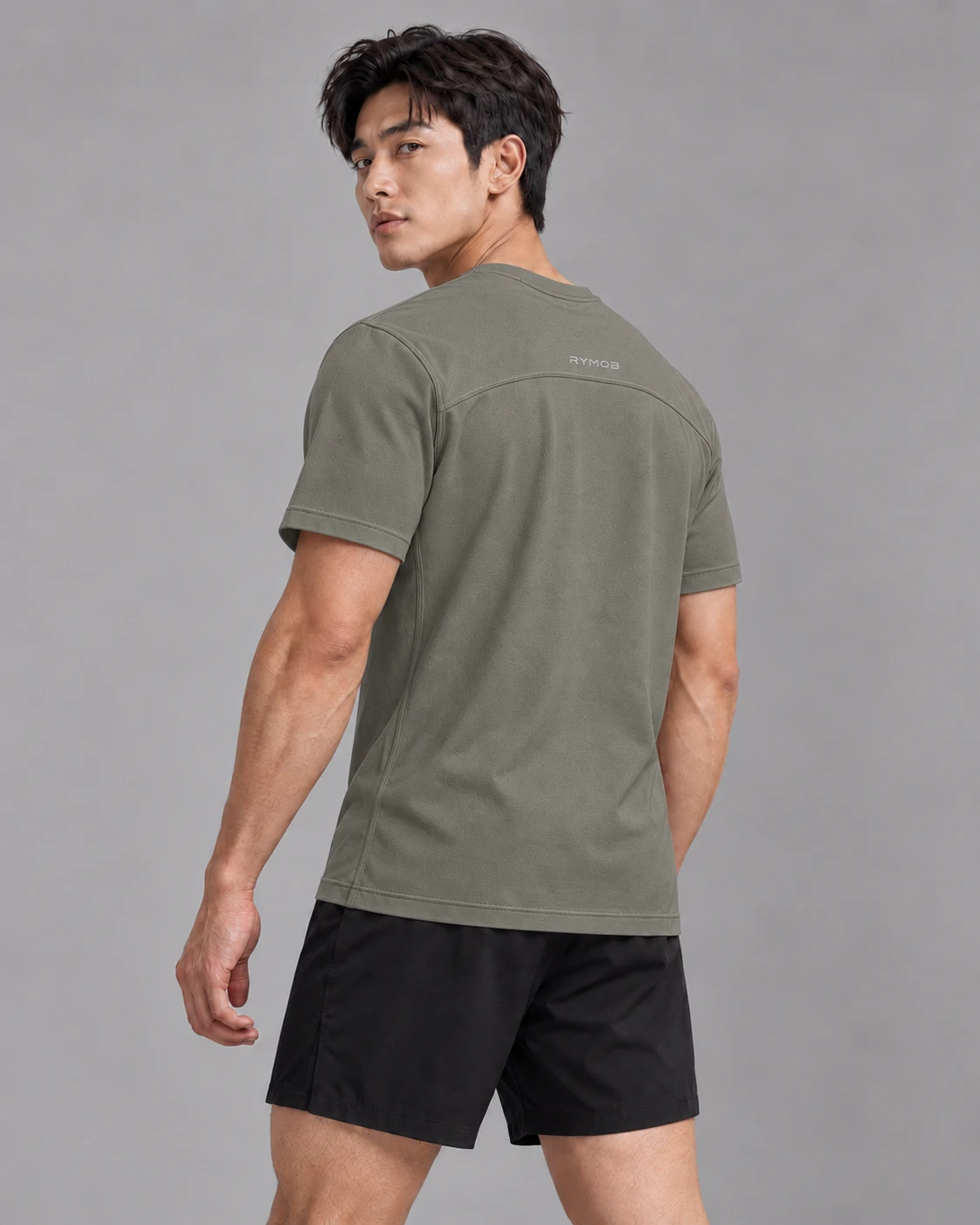 Signature Hybrid Tee [Vetiver]
