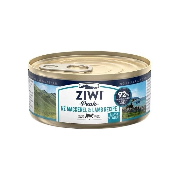ZIWI巔峰 鯖魚羊肉 經典鮮肉貓主食罐 ( 貓罐 | 罐頭 )