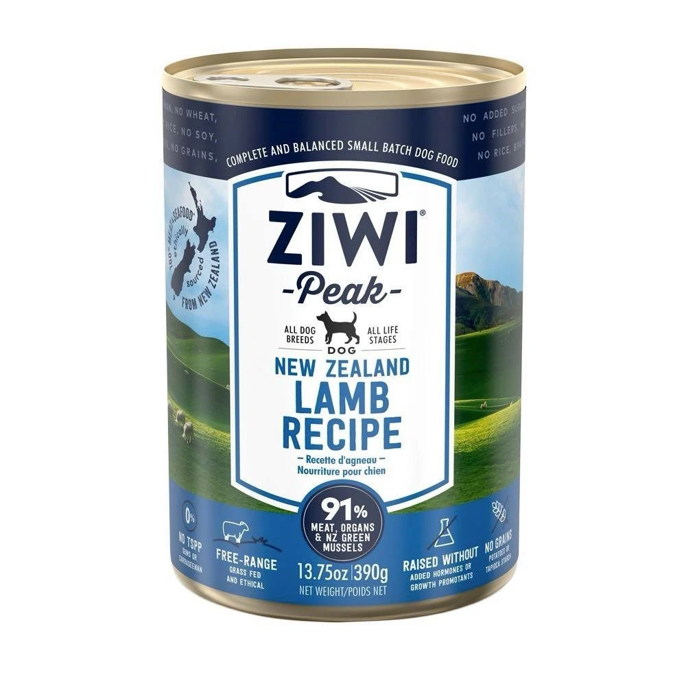 ZIWI巔峰 羊肉口味 經典鮮肉狗主食罐 ( 狗罐 | 罐頭 )