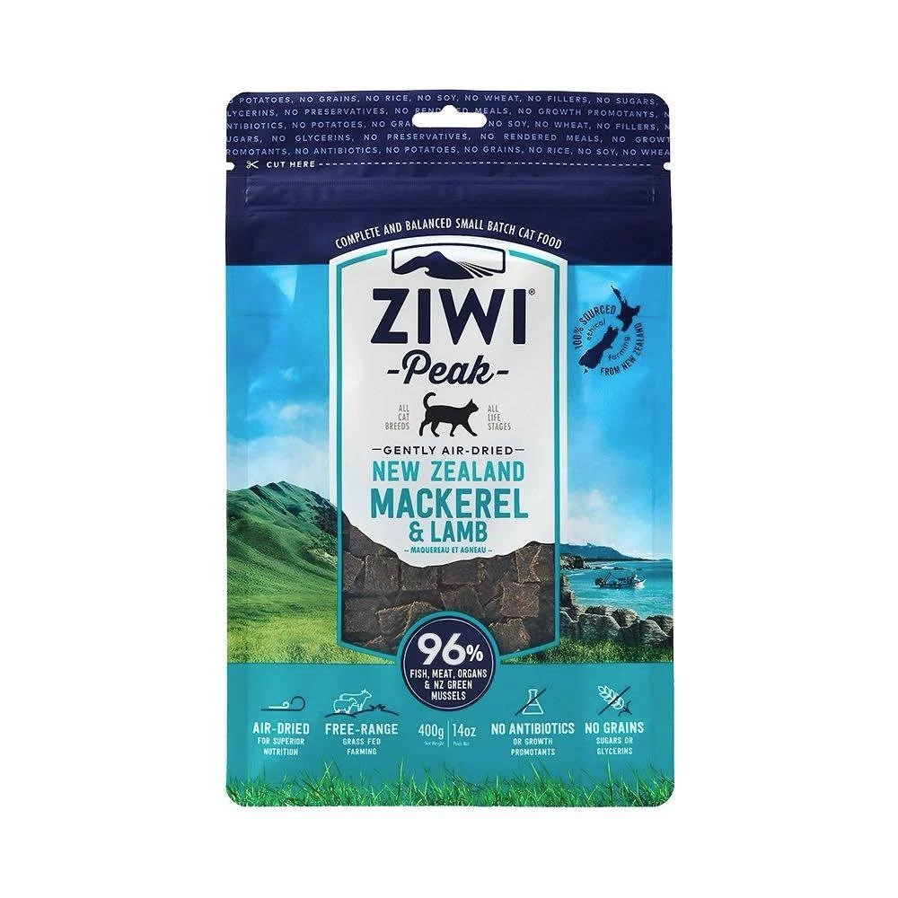 ZIWI巔峰 鯖魚羊肉 經典系列 貓糧 ( 貓飼料 | 生食肉片 )