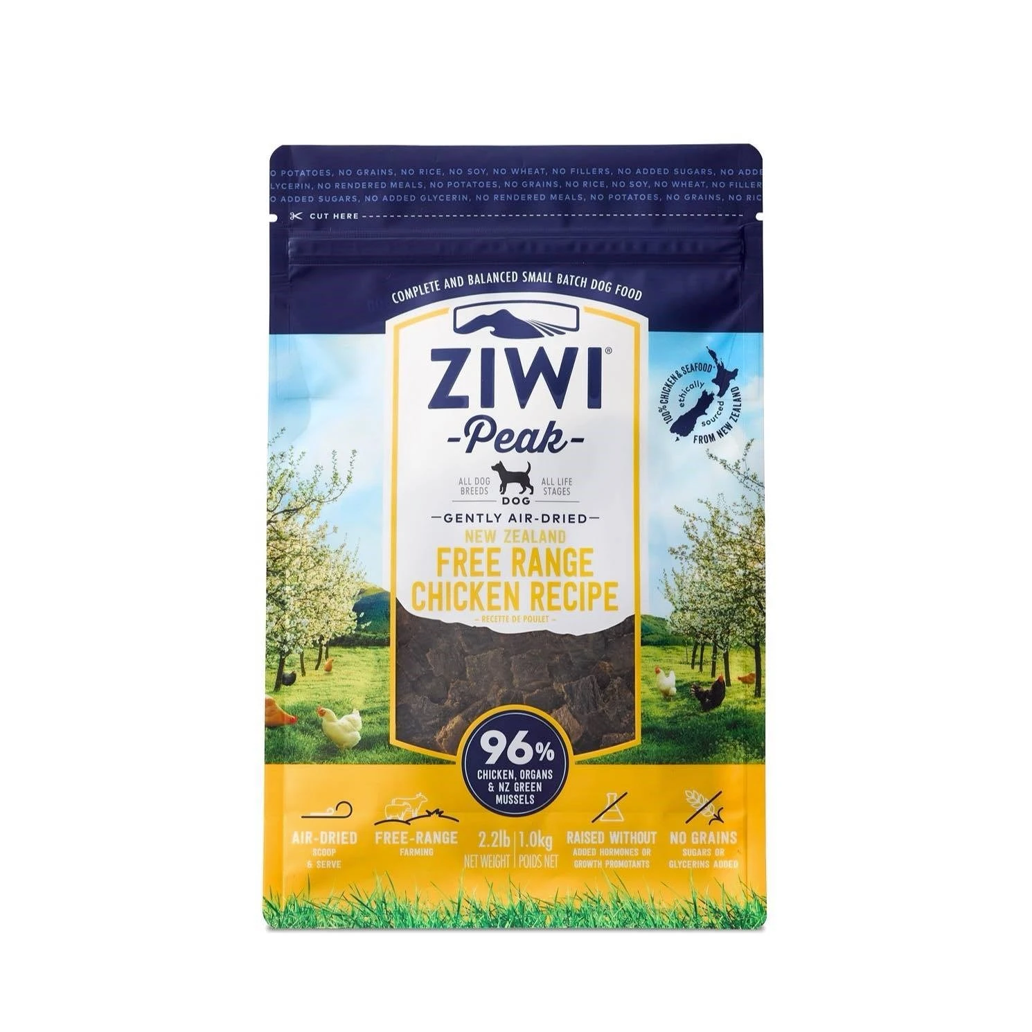 ZIWI巔峰 雞肉口味 經典系列 狗糧 ( 狗飼料 | 生食肉片 )
