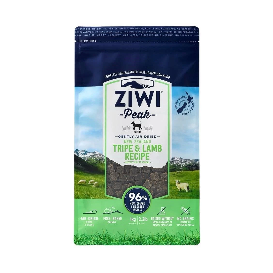 ZIWI巔峰 羊肚羊肉 經典系列 狗糧 ( 狗飼料 | 生食肉片 )