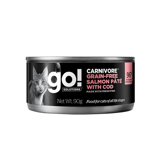 go!德國製主食罐-豐醬無穀海洋鮭鱈 ( 貓罐 | 罐頭 )