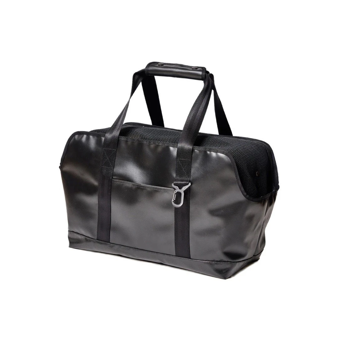 Square Tote Tarpaulin Carry Bag|防水托特手提包 (黑）