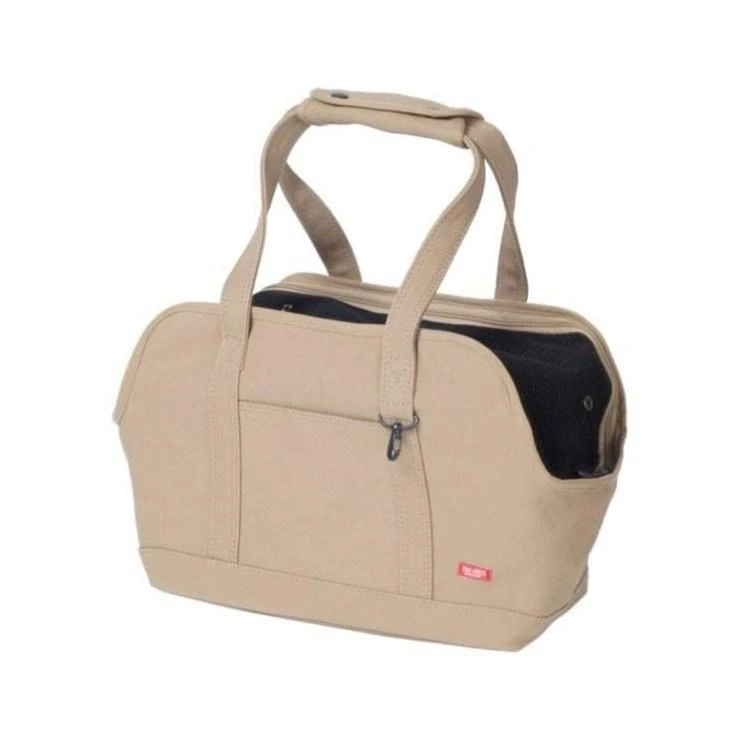 free stitch Square Tote Carry Bag |帆布托特手提包(卡其)