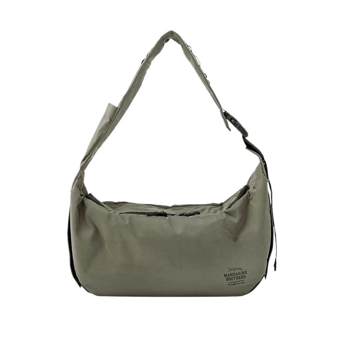 SLEEVE SHOULDER BAG 斜背式口蓋包(灰色)