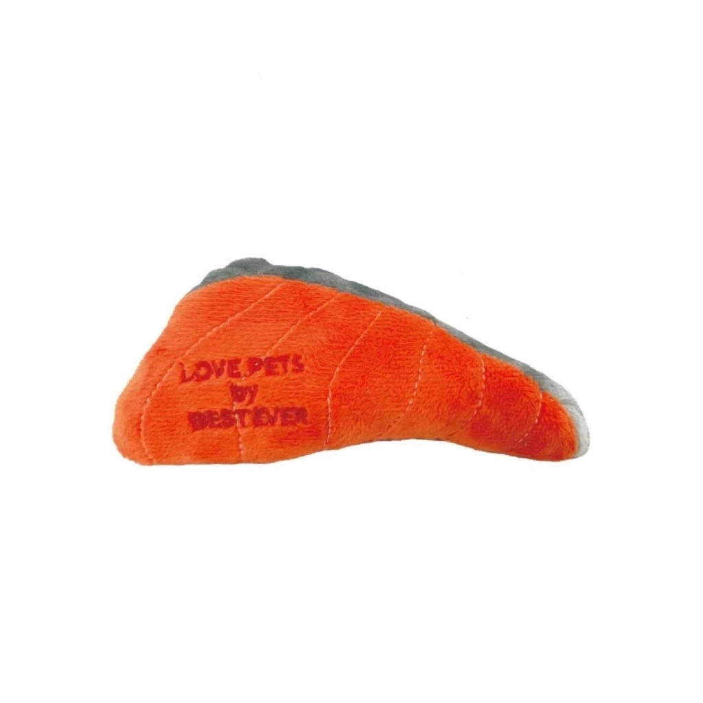 salmon fillet toy ｜紅鮭魚片玩具