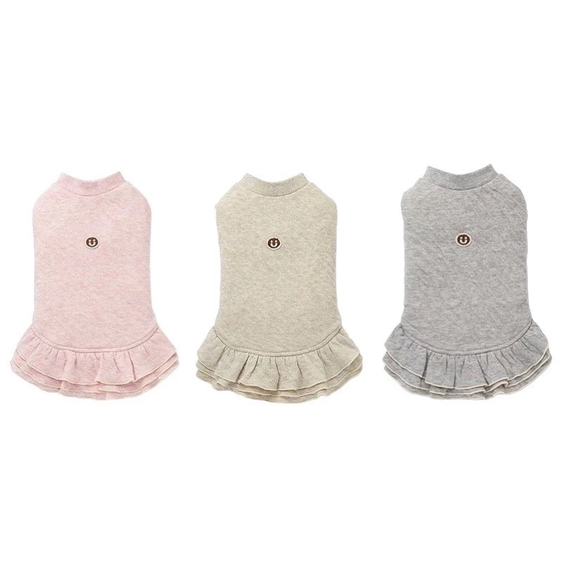 Organic cotton plain blend dress |有機棉素面混紗洋裝