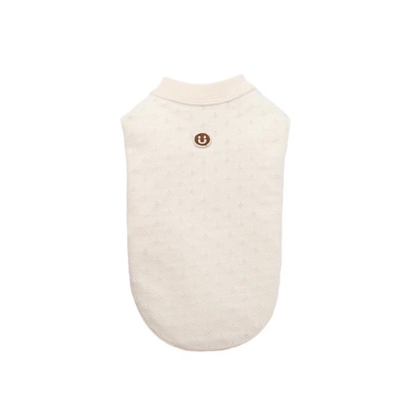 Organic cotton mesh top |有機棉網眼上衣