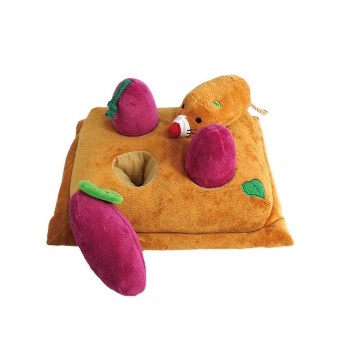 Woodchuck and Sweet Potato Hidden Food Toy ｜鼴鼠與紫薯藏食玩具