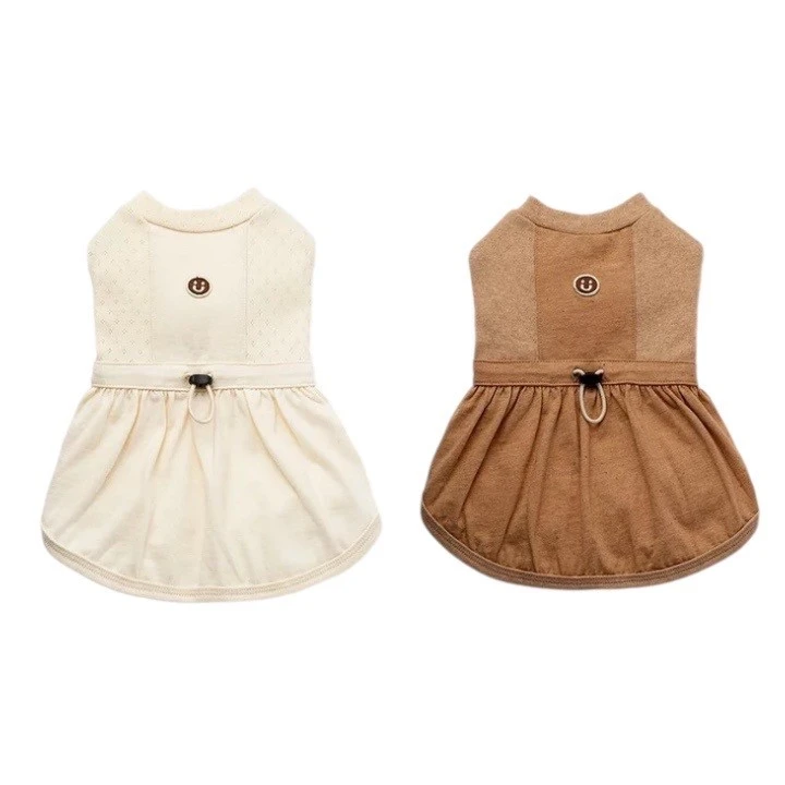 Organic cotton guinea cotton dress |有機棉抽繩洋裝
