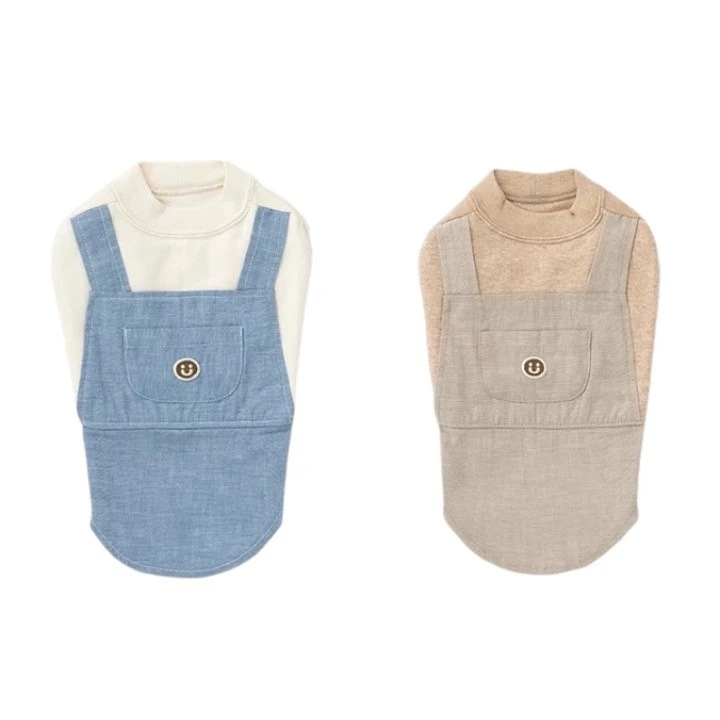 Organic cotton plush suspender top|有機棉毛絨吊帶上衣