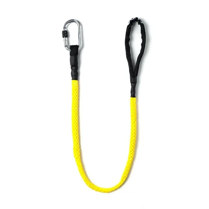 GRIS WINCH LEASH  SHOCK  YELLOW | 迪尼瑪繩 強力牽繩／亮黃