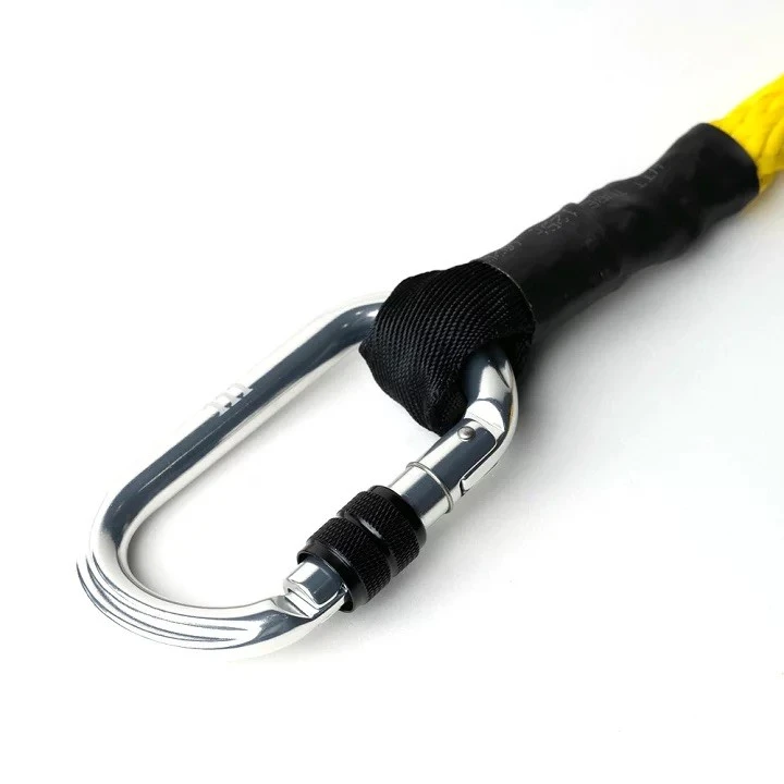 GRIS WINCH LEASH  SHOCK  YELLOW | 迪尼瑪繩 強力牽繩／亮黃
